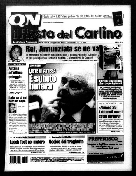 Il Resto del Carlino : giornale dell'Emilia